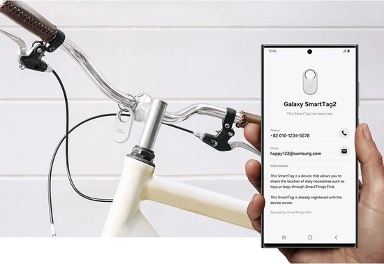 Samsung Galaxy SmartTag 2 - Zwart