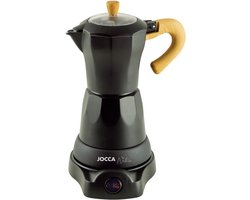 Koffiezetapparaat 6 Kopjes met Draadloze Kan en Automatische Uitschakeling – Elegant en Compact Zwart Design