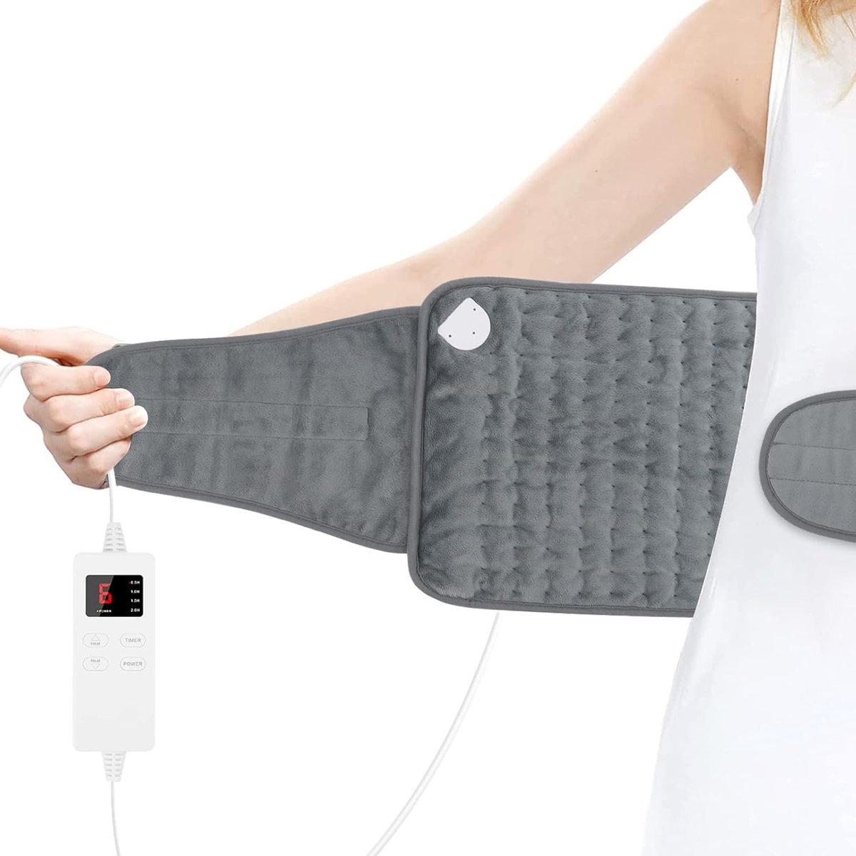 Elektrisch Verwarmingskussen met Automatische Uitschakeling en Oververhittingsbeveiliging - 120 x 30 cm - 6 Temperatuurniveaus