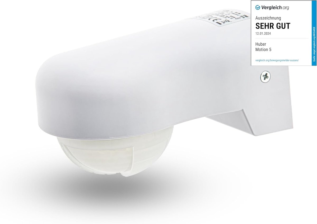 Infrarood Bewegingsmelder 360° met 3 Sensoren en Matrixlenzen - IP65 Waterdicht, Wand- en Plafondmontage