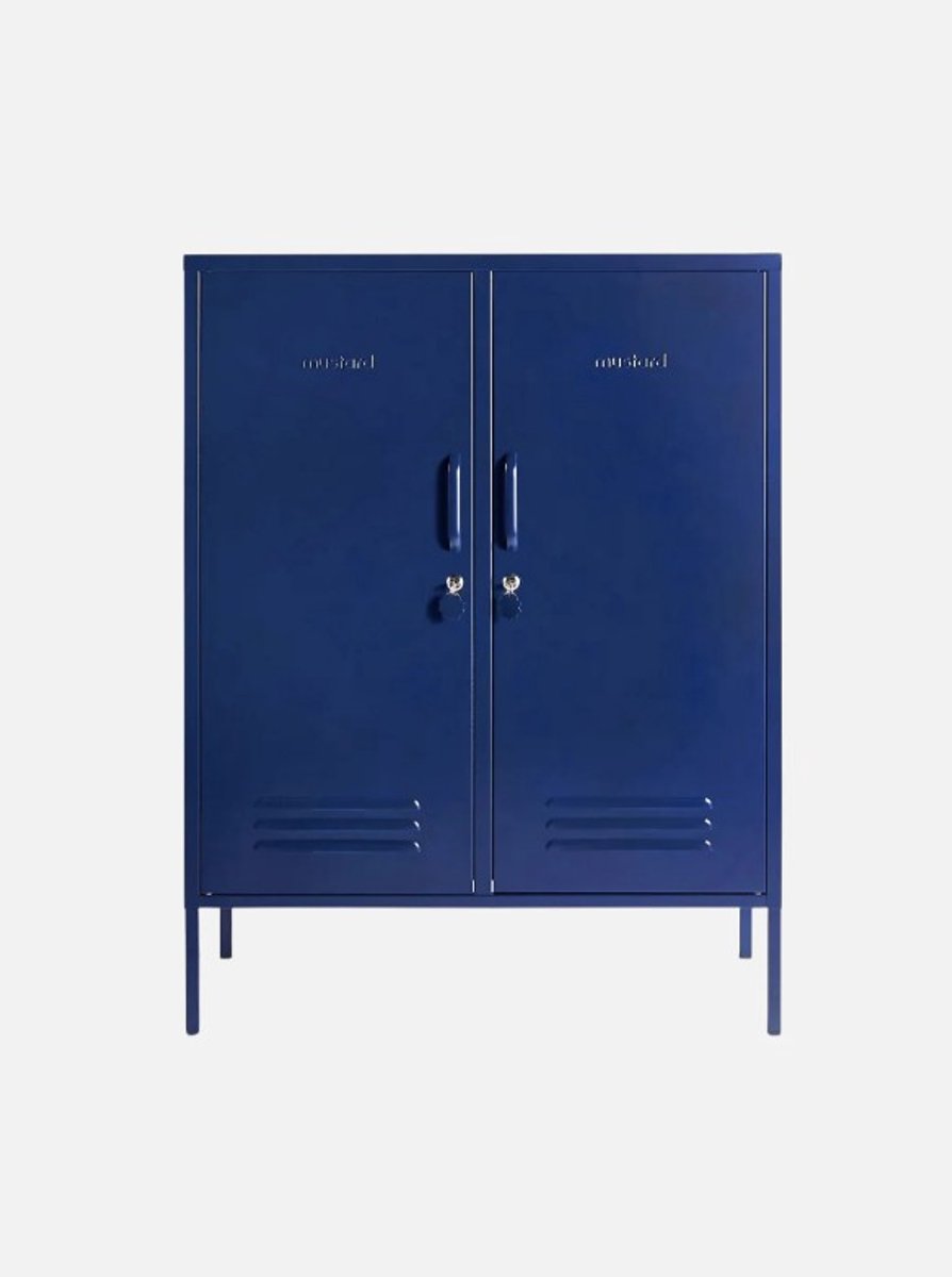 Mustard - The Midi - Kast - Metaal - marineblauw