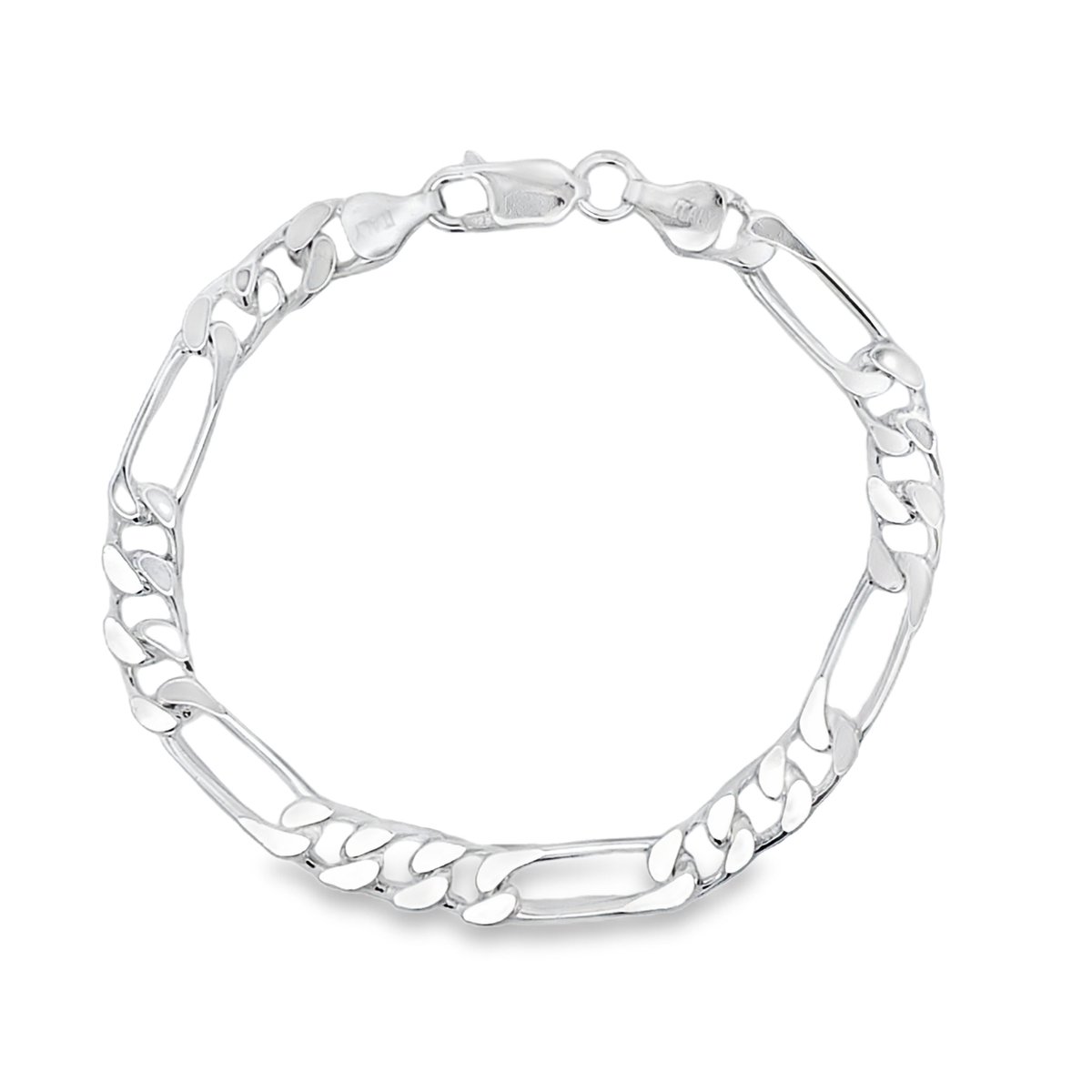 Juwelier Zwartevalk zilveren figaro schakel armband - 23.346-5.8/20cm