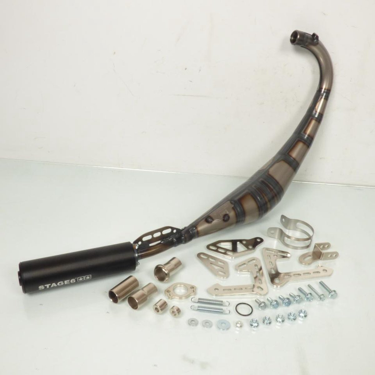 Pot d échappement Stage 6 pour Moto Derbi 50 Senda X-Race Neuf