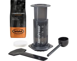 Aeropress Coffee Maker + Bristot L’Americano Medium Roast OUR gemalen koffie