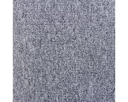 10 x Tapijttegels - Tapijt tegel set - 50x50cm 2.5m2 - Platinum Grijs - vloertegels - vloerbedekking