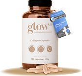 Glow25® Collageen Capsules (180 capsules) - Met hyaluronzuur en vitamine C
