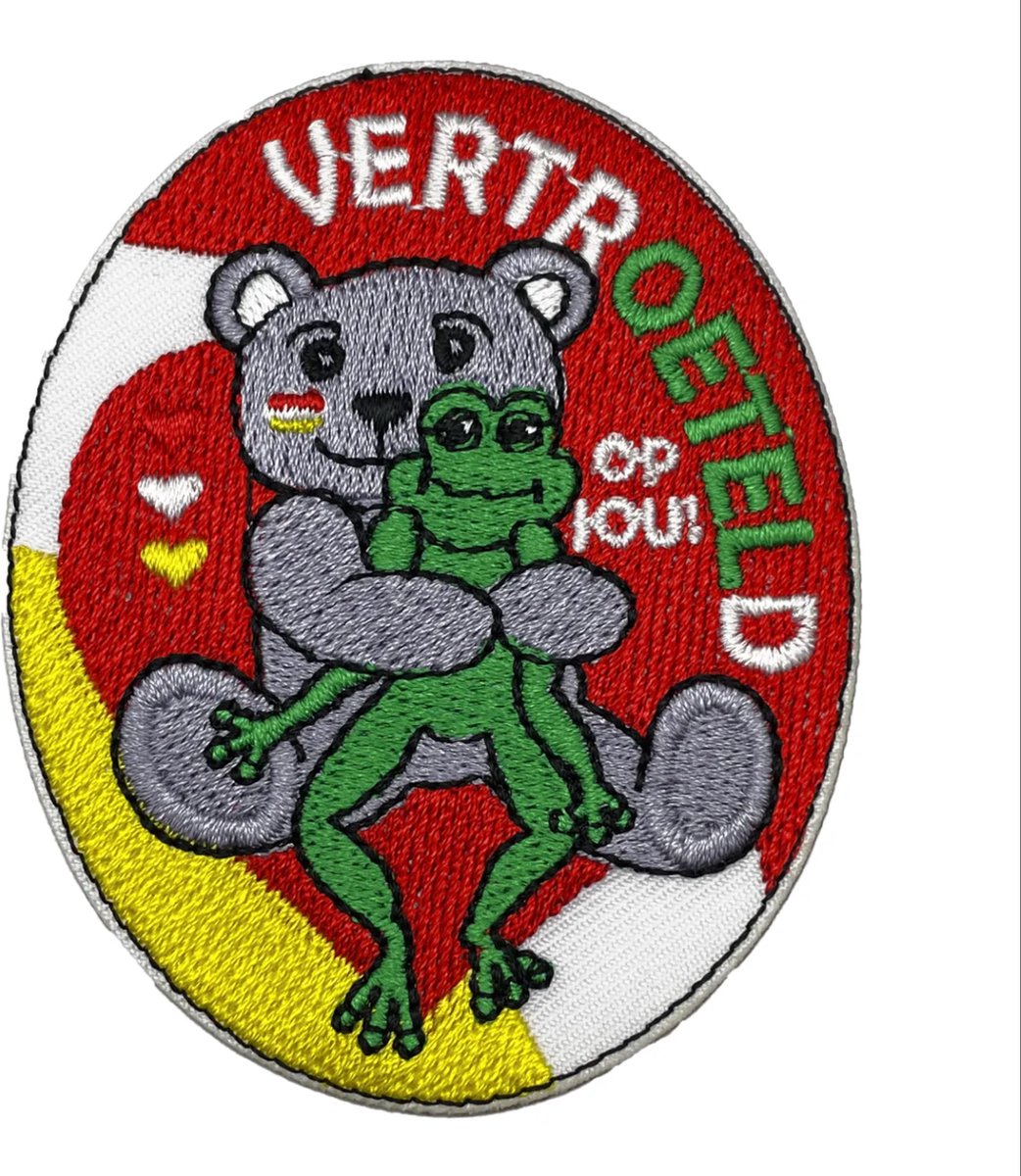 Oeteldonk embleem - Vertroeteld op jou