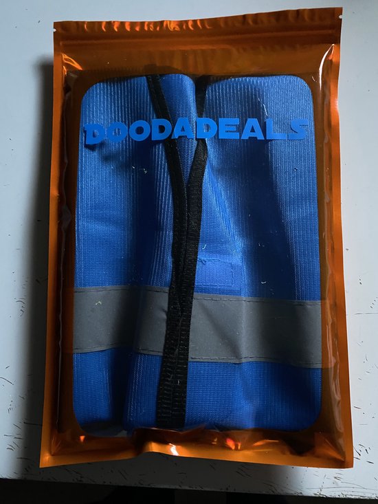 Doodadeals® - 1x Gilet de sécurité XXL pour Adultes - Gilet de sécurité - Voiture - Gilets bleus - Extra large