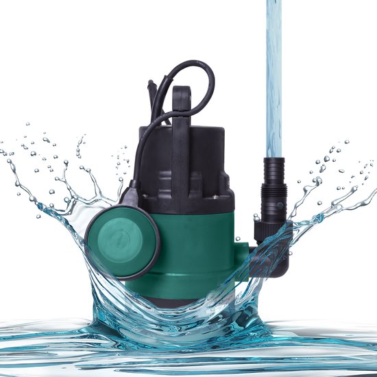 VONROC submersible / pompe à eau VONROC 400W - 8000l / h - Pour eau sale et propre - Avec flotteur