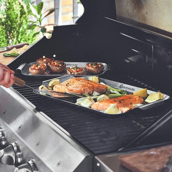 Vuurplaat/grillring/grillplaat/grill voor vuurton stalen vaten