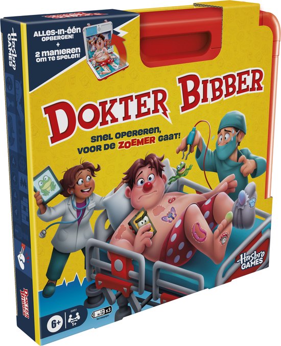 Foto: Dokter bibber vernieuwde editie bordspel gezelschapsspel