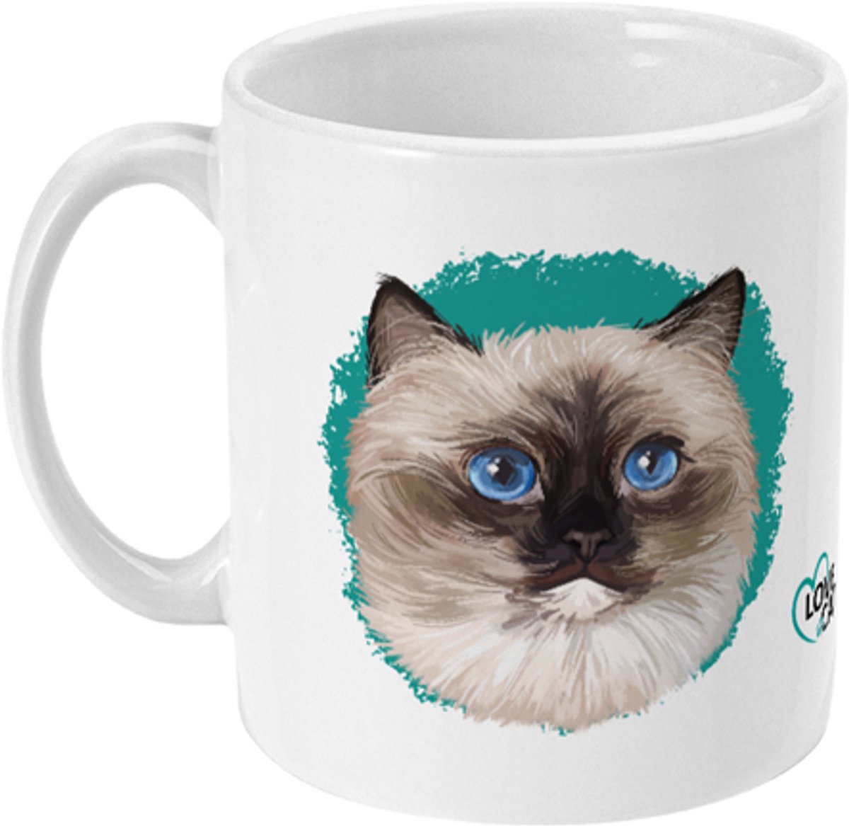 Mok Love Cats Ragdoll, 325ml