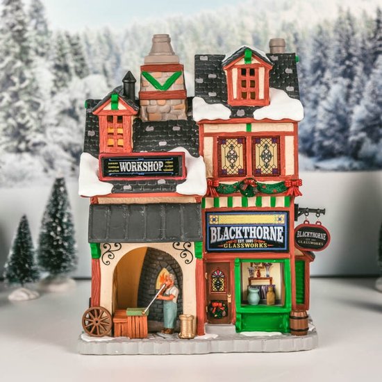 Lemax - Blackthorne Glassworks - Kersthuisjes & Kerstdorpen