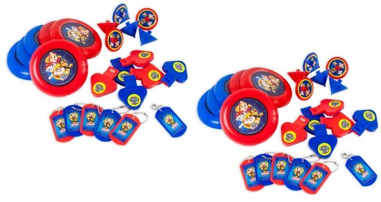 Nickelodeon - Paw Patrol - Uitdeelspeelgoed - Traktatie cadeautjes - 48 Stuks.