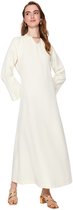 Trendyol Robe de soirée trapèze à manches Bell et encolure en V pour femme