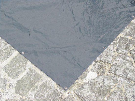 Prijzen afdekzeil, 6 x 12 m, voor rechthoekig zwembad, 140 g/m2