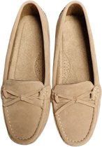 Livano Loafers Dames - Met Hak - Damesschoenen - Instappers - Abrikoos - Maat 39.5