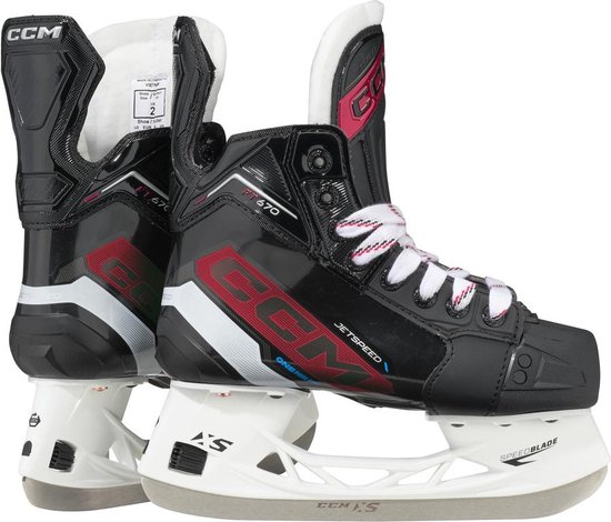 CCM - Jetspeed FT670 - Patins de hockey sur glace - Enfants - 3.0 (36 EU) - Régulier