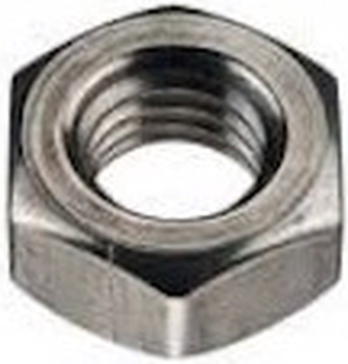Zeskantmoer verzinkt M 8 mm 175 stuks
