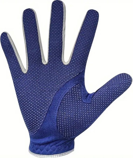 Bovista Golfhandschoenen - Golf Accessoires - Handschoen AntiSlip - Heren - Rechts - Blauw - Maat L van Bovista — afbeelding 3