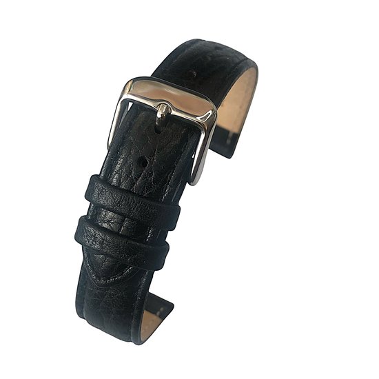 QUARKZMAN Siliconen horlogebandjes, 22 mm, snelsluiting, zacht, zwart QUARKZMAN Siliconen horlogebandjes, 22 mm, snelsluiting, zacht, zwart
