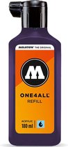 Molotow ONE4ALL™ - 180ml Donker violet navul Inkt op acrylbasis