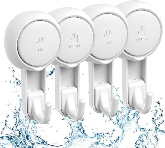 Zuignap Haken voor Douche, Zuig Douche Hanger | Geen Boren Handdoek Wandhouder | Voor Badkamer Keuken Wasserij Slaapkamer Raam Glazen Deur Spiegel Teg Zuignap Haken voor Douche, Zuig Douche Hanger | Geen Boren Handdoek Wandhouder | Voor Badkamer Keuken Wasserij Slaapkamer Raam Glazen Deur Spiegel Teg