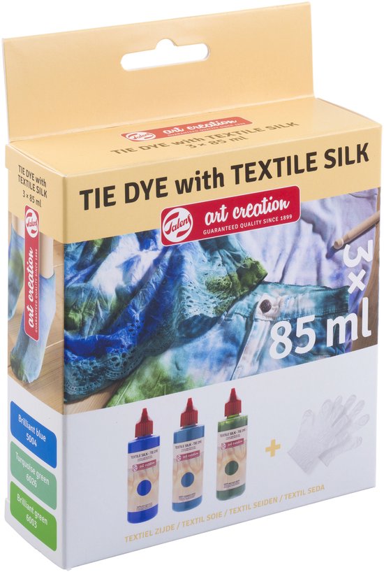Talens Art Creation Tie Dye Set 3x 85 ml Blauw