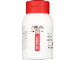 Talens Art Creation Acrylverf Pot 750 ml Titaanwit 105
