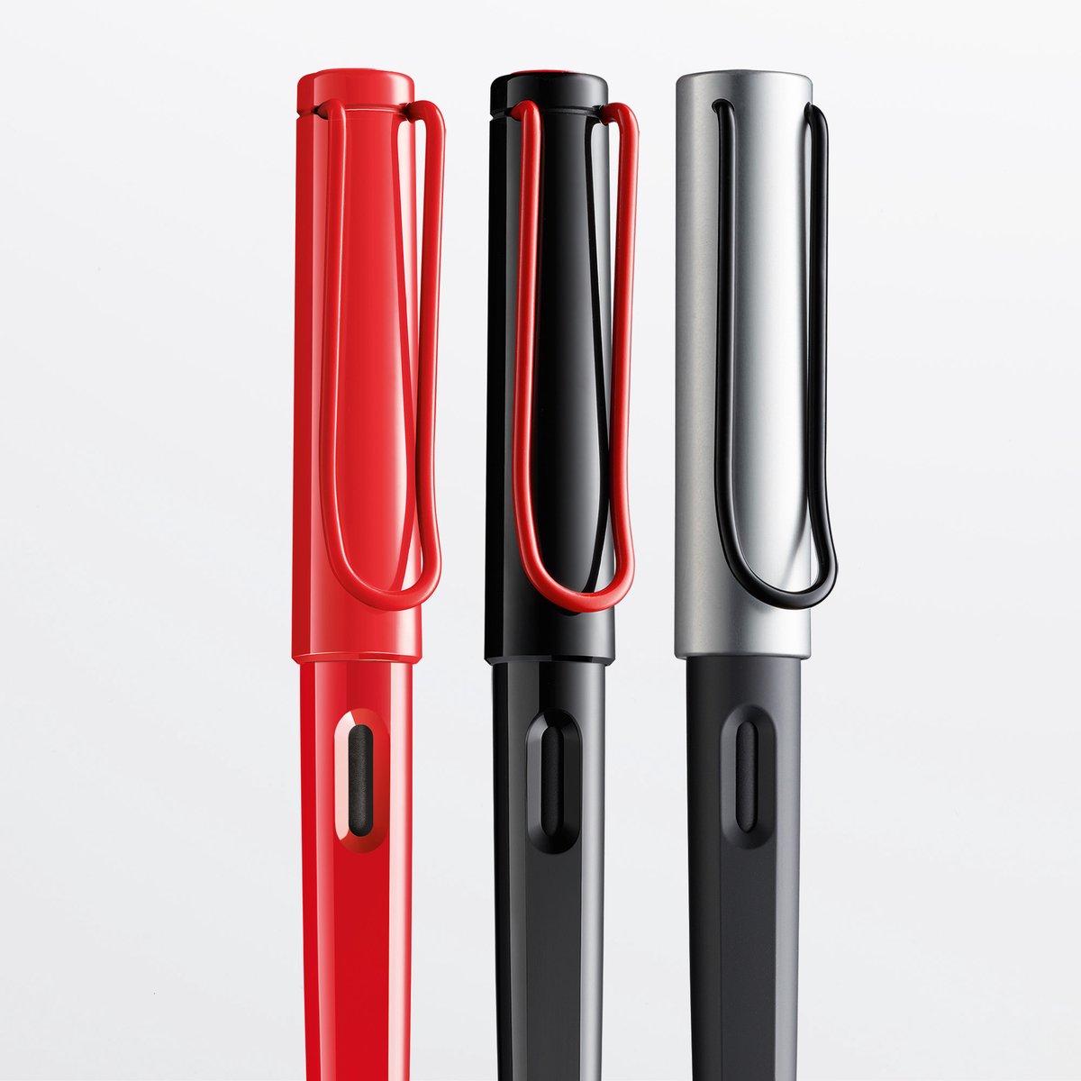 LAMY Joy Black Kalligrafie Vulpen Set – Mooischrijfpennen met 3 verschillende nibs (1,1/1,5/1,9 mm) – Vulpen met bandzugpenpunt en ergonomisch handvat – inclusief 5 Tintenpatronen T 10 blauw — afbeelding 5