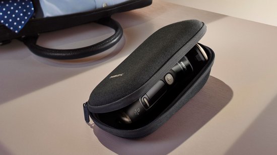 Philips Shaver i9000 Prestige Ultra Elektrisch Scheerapparaat Voor Mannen - Met Quick Clean Pod & Precisietrimmer - Zwart - XP9400/31