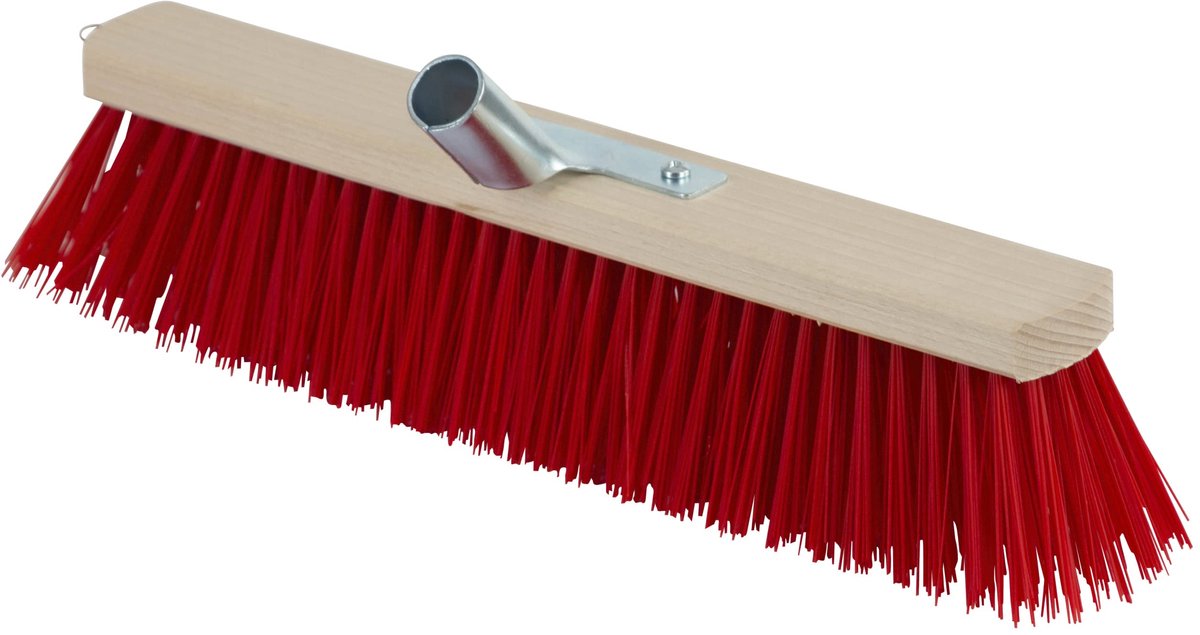 Kerbl 29477 grote bezem compact, 60 cm, elaston, steelhouder, 24 mm