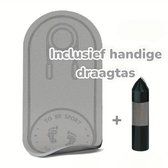Fiita 8 mm springtouwmat met springtouw mat voor binnen en buiten, ideaal voor touwspringen en voor training in een kleine ruimte (140 x 62 cm