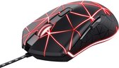 Trust GXT 133 Locx - Bedrade Gaming Muis - Verlichting - 3200 dpi - Zwart