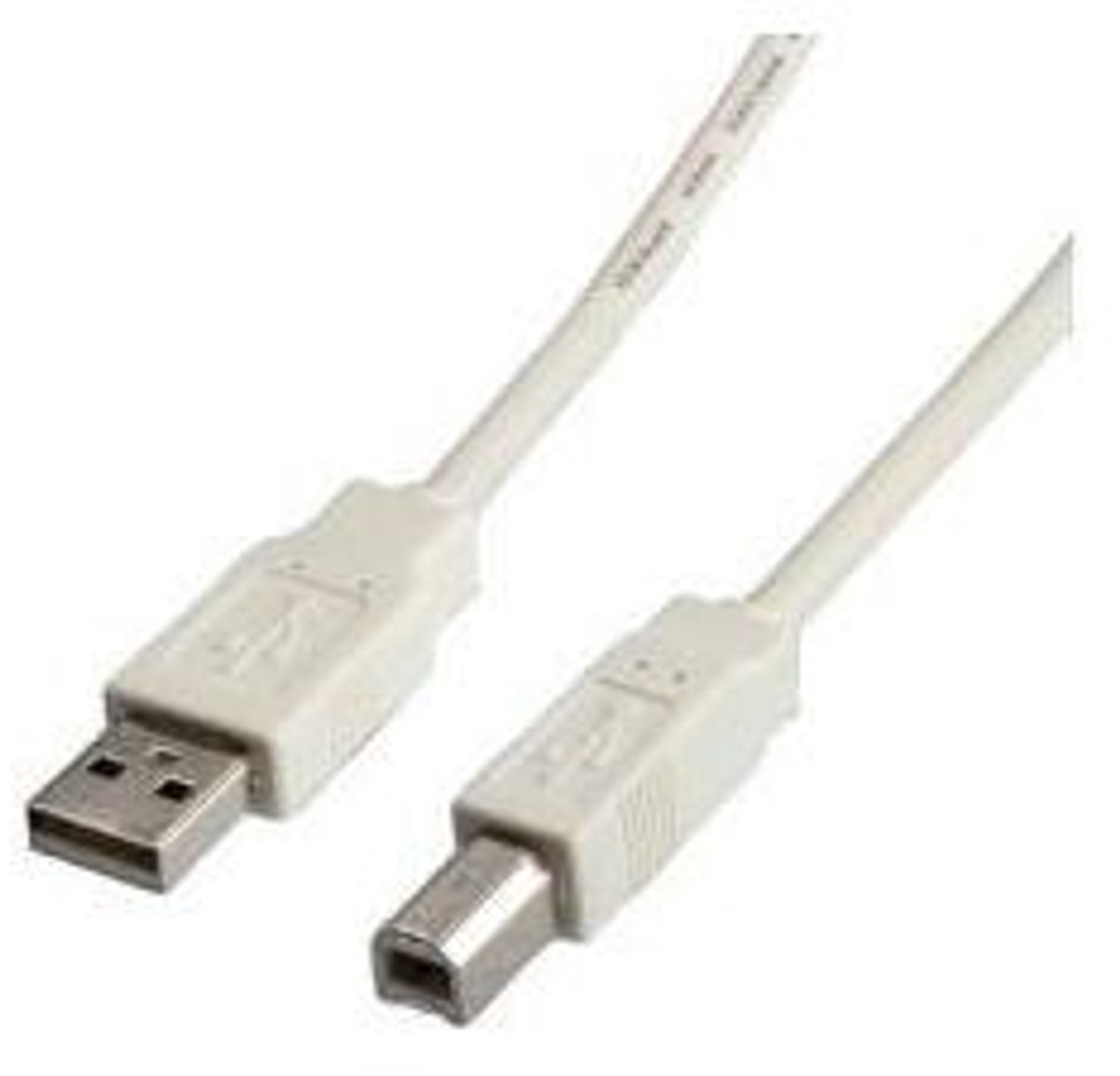 Nilox NX090301101 USB-kabel USB 2.0 0,8 m USB A USB B Wit