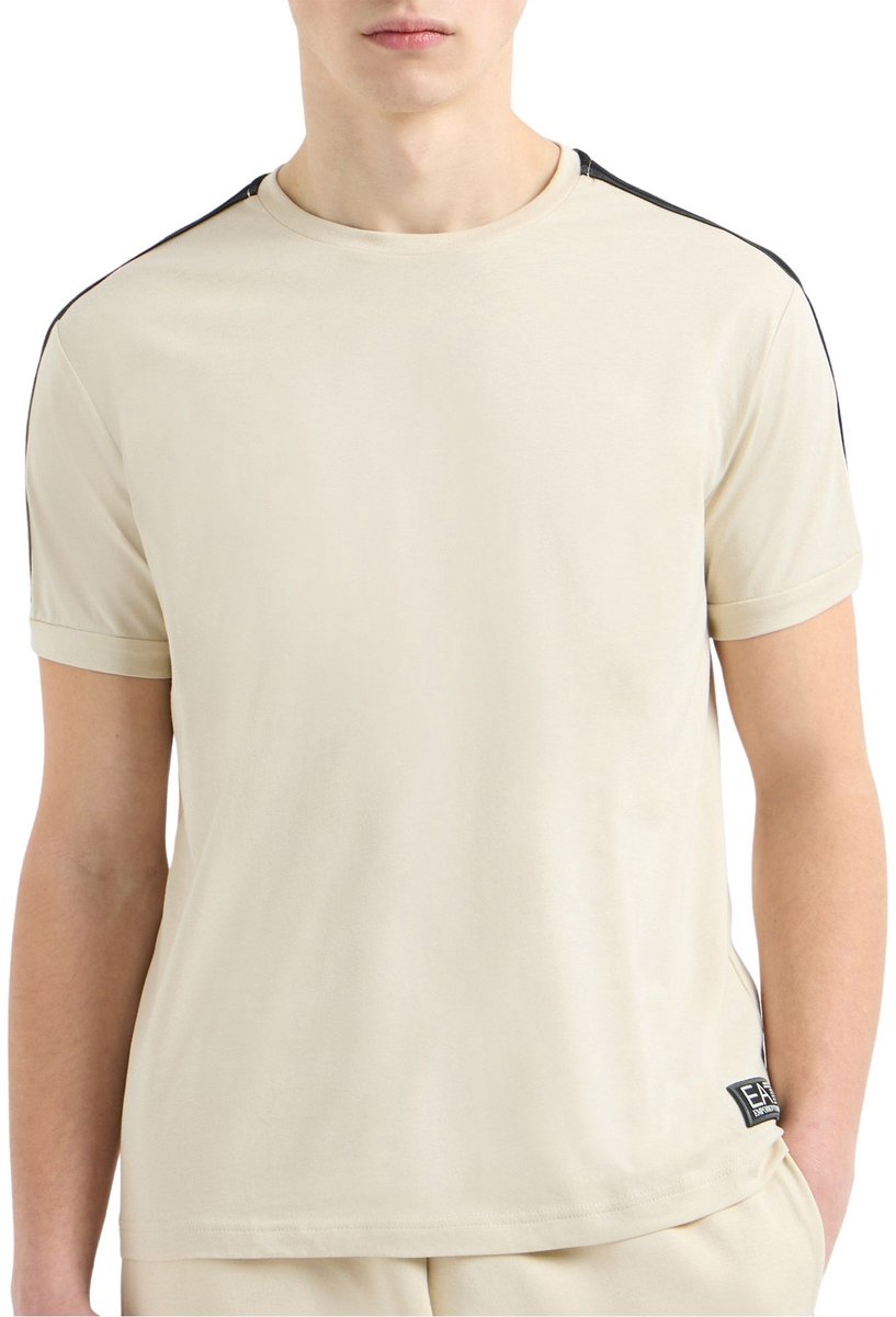 EA7 Logo Series Tape Cotton Shirt Heren - Maat XL