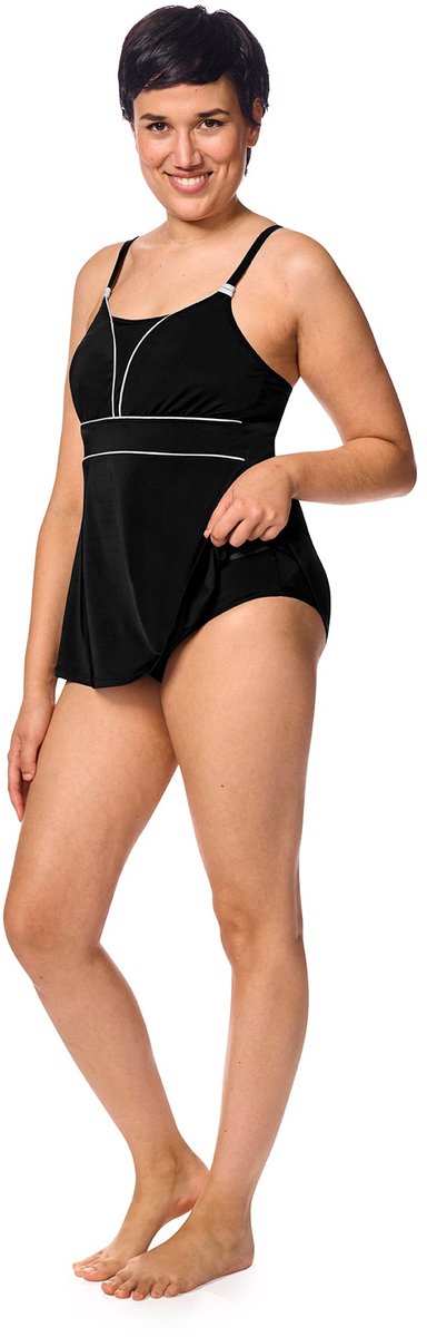 Amoena Ravello Prothese Badpak Ravello SA C0336 C0336 - black/silver - maat EU 40D / FR 40D