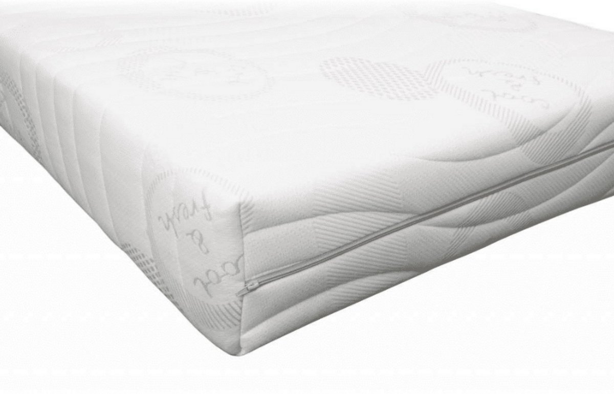 Nessa® 120x200 Hotel topper koudschuim HR45 10cm Wit