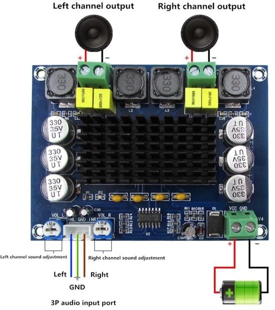 JINGERL 1969 Verstärker Board 2 Stück - IRF250 Röhrenverstärker DC15-60V Audio Board