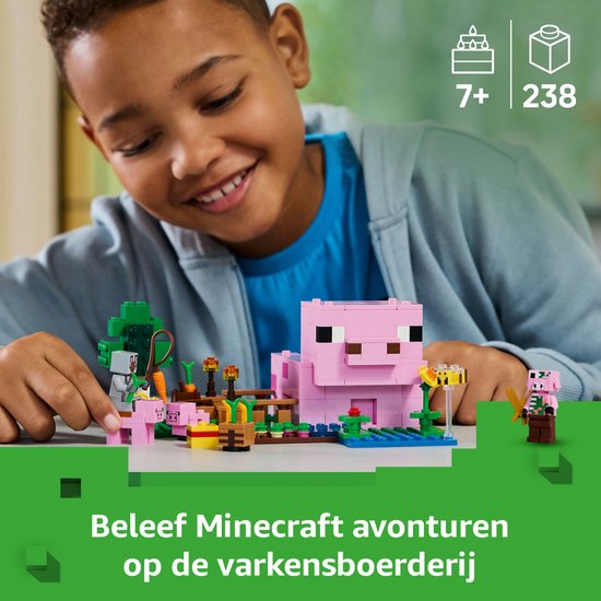 LEGO Minecraft Het huis van het biggetje - 21268