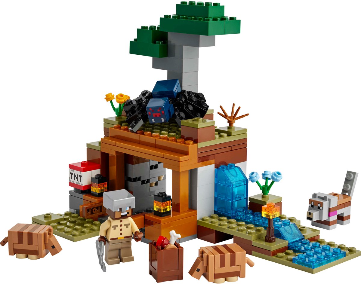 LEGO Minecraft De gordeldieren bij de mijn - 21269 — afbeelding 11