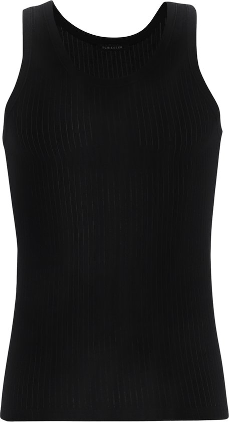 Maillot de corps homme Schieser Authentic - lot de 2 - Zwart - Taille 2XL