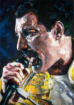 Freddie Mercury canvas print (40x60cm)