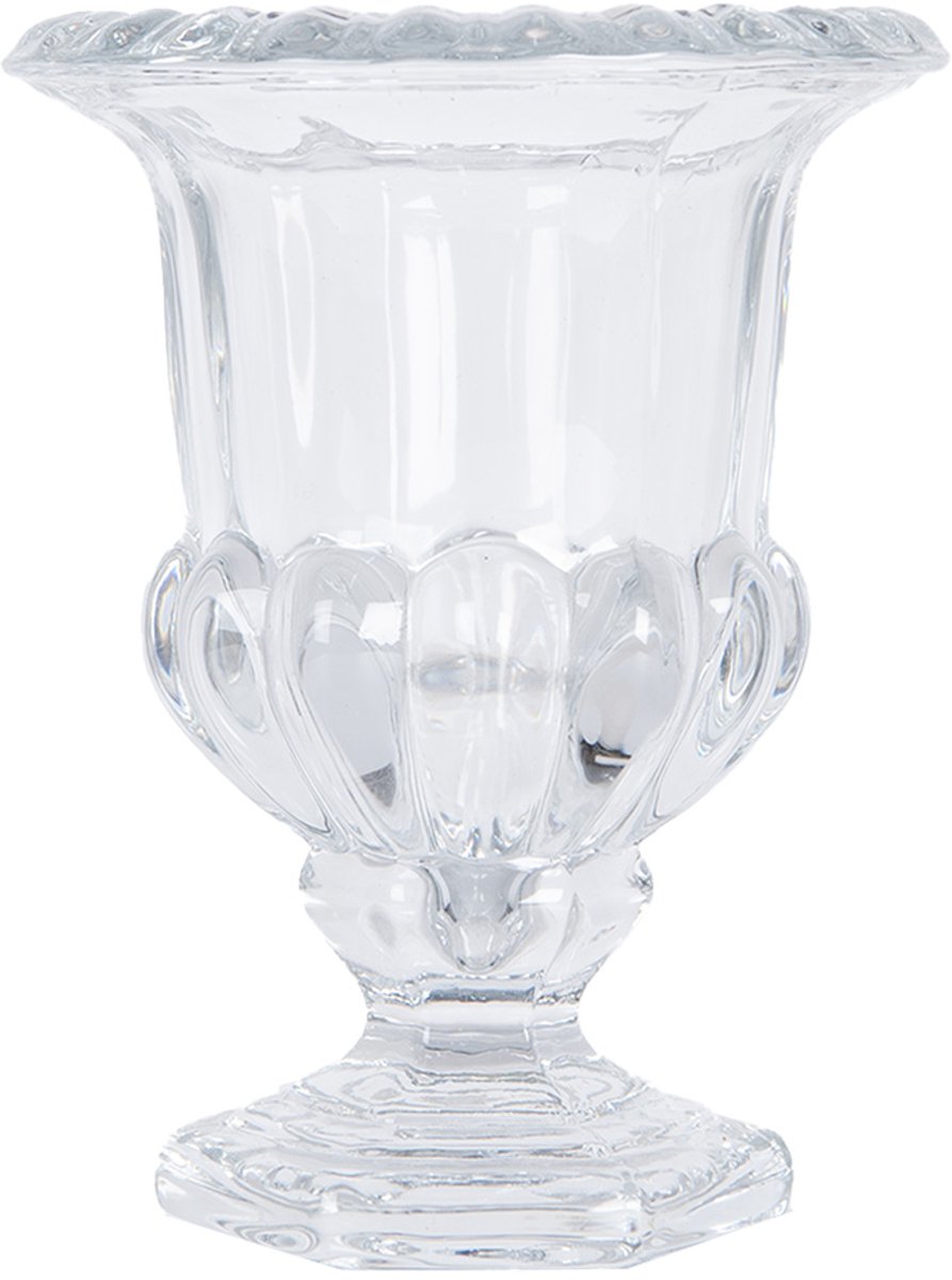 Vaas Ø 12x15 cm Transparant Glas
