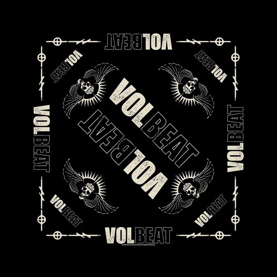 Volbeat Logo - Bandana Unisex Doek - zwart - Standard