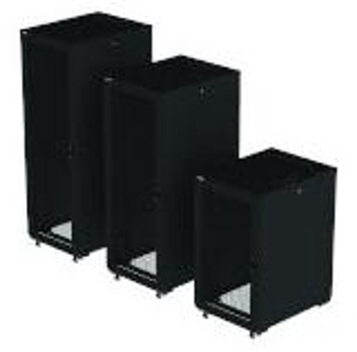 Eaton RAA42808PSB13U rack 42U Vrijstaande rek Zwart