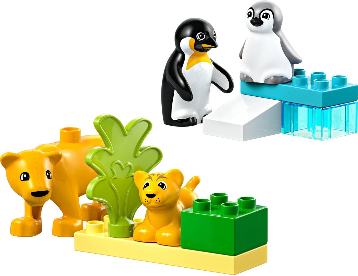 LEGO DUPLO Stad Families van wilde dieren: pinguïns en leeuwen - 10442 — afbeelding 10