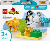 Bol.com LEGO DUPLO Stad Families van wilde dieren: pinguïns en leeuwen - 10442 aanbieding