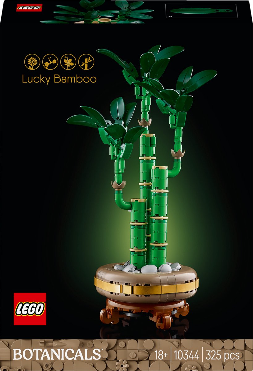 LEGO® Botanicals Bamboe - Plantendecoratie - 10344