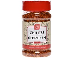 Van Beekum Specerijen - Chili Gebroken - Strooibus 115 Gram